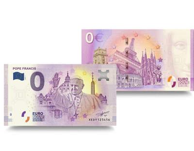 Billet 0€ « Pape François »